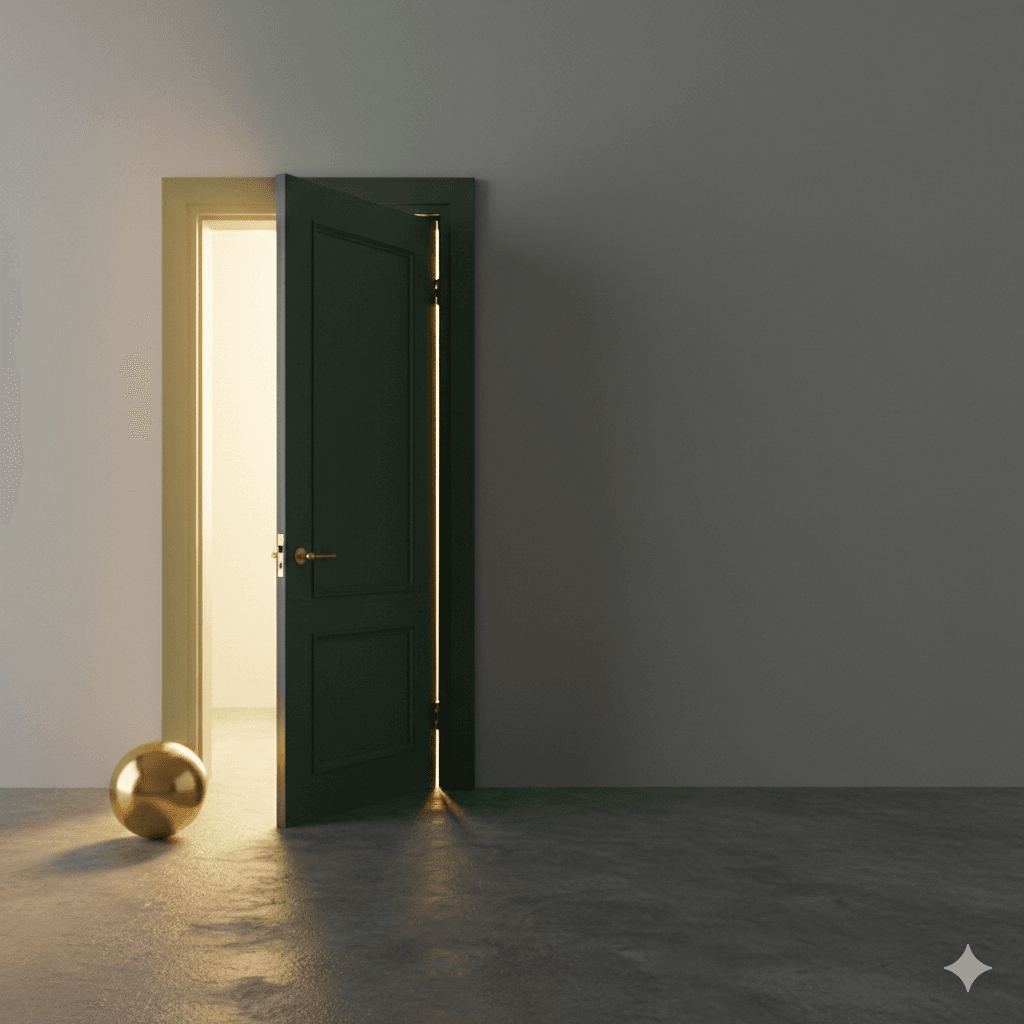 Opening door representing the start of Parkview Advisory